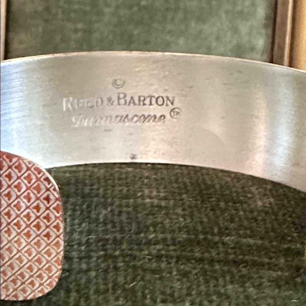 Reed & Barton Damascene Cuff Bracelet - Picture 4 of 4